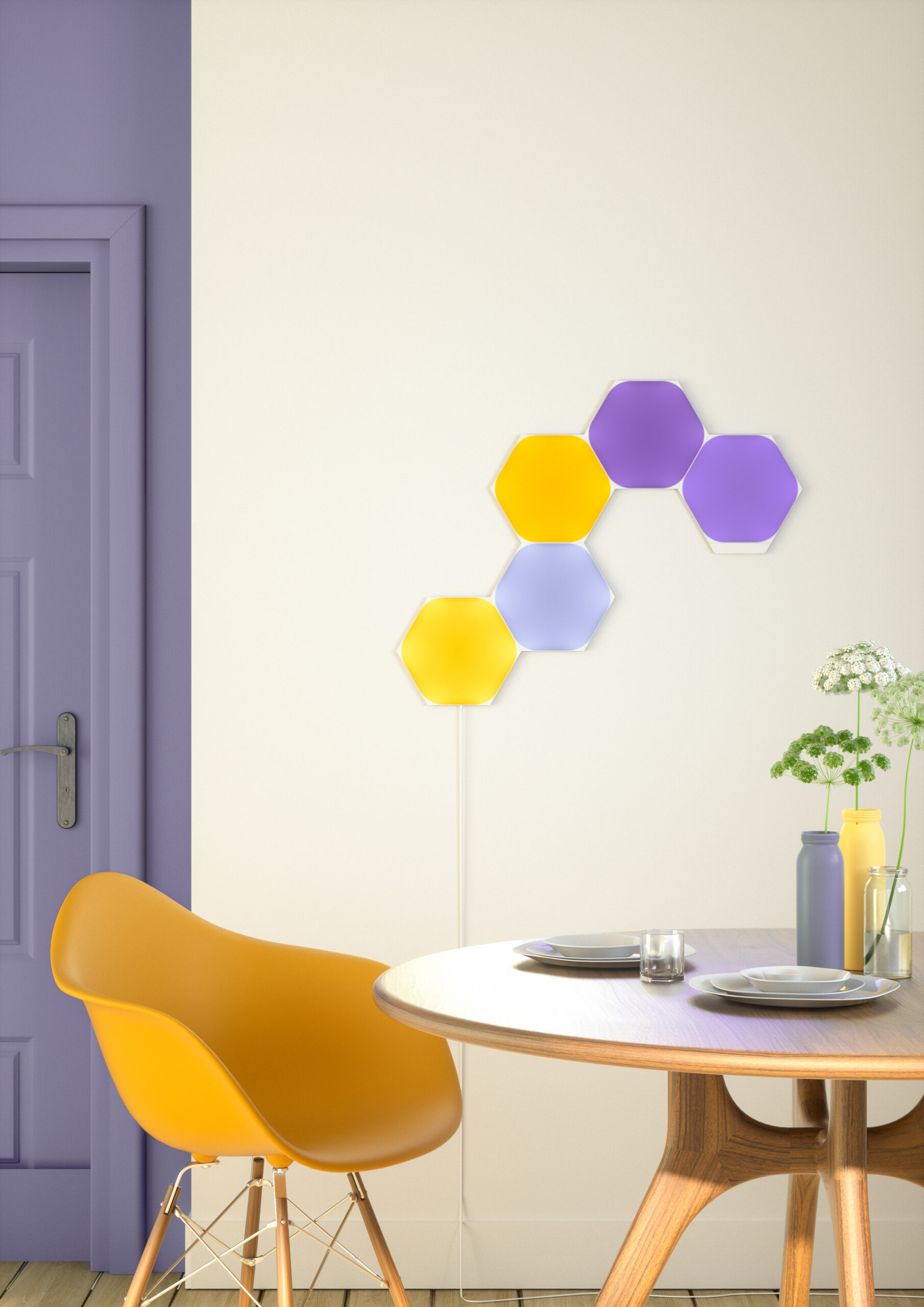 Shapes Hex 5x Dining Room Purple 2800 4000 scaled